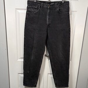 Vintage Levi 550 Black Jeans